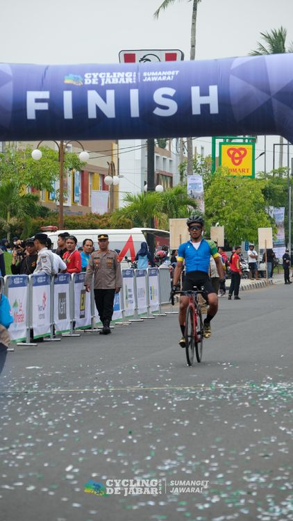 Race photo from Cycling de Jabar 2024