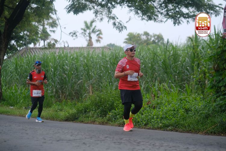 Race photo from Kediri Half Marathon 2025