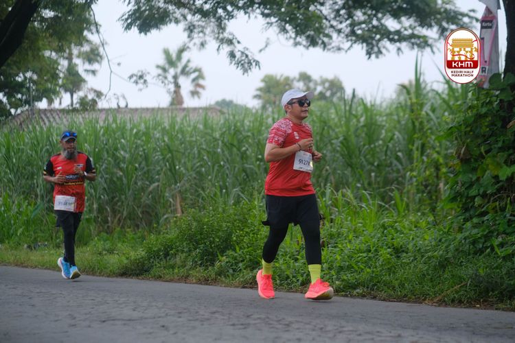 Race photo from Kediri Half Marathon 2025
