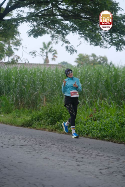 Race photo from Kediri Half Marathon 2025