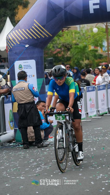Race photo from Cycling de Jabar 2024