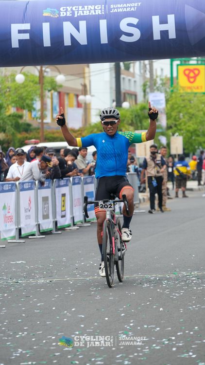 Race photo from Cycling de Jabar 2024