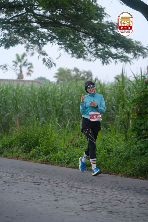 Race photo from Kediri Half Marathon 2025
