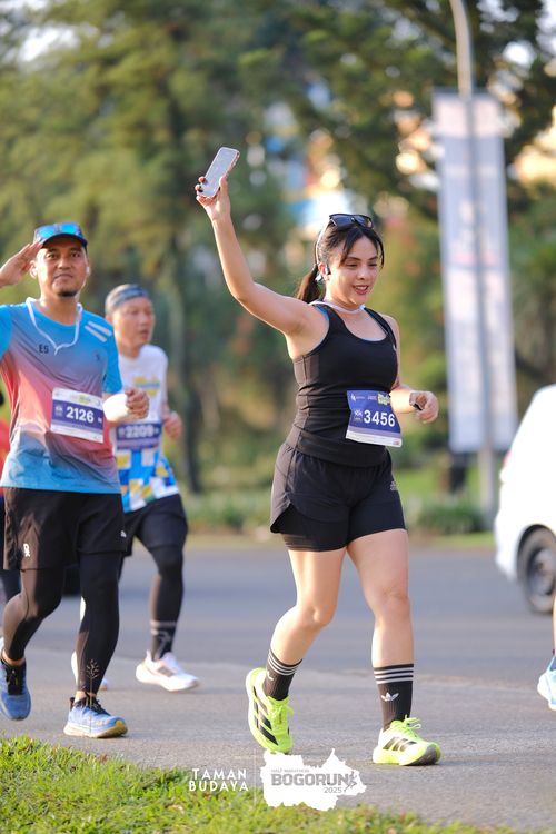 Race photo from Taman Budaya x BOGORUN 2025