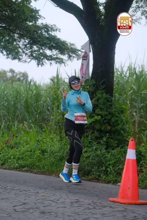 Race photo from Kediri Half Marathon 2025