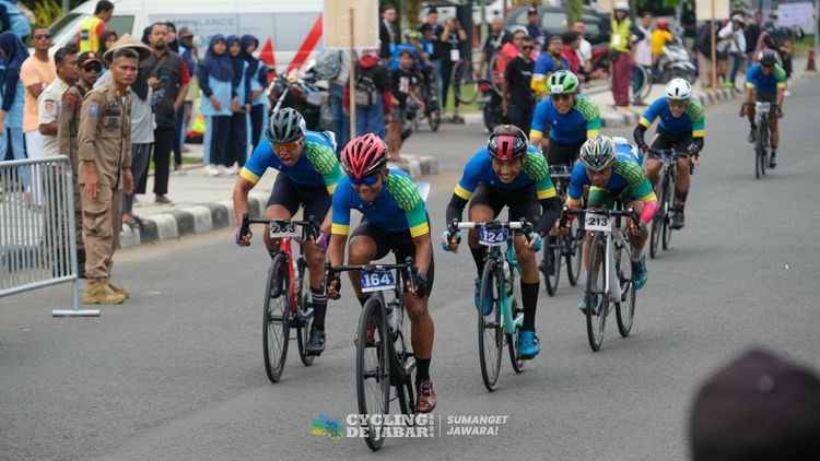 Race photo from Cycling de Jabar 2024
