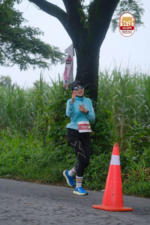 Race photo from Kediri Half Marathon 2025