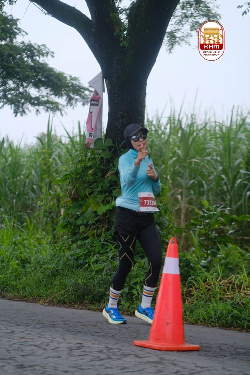 Race photo from Kediri Half Marathon 2025