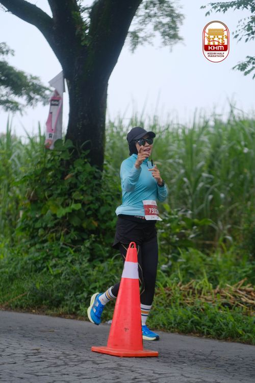 Race photo from Kediri Half Marathon 2025