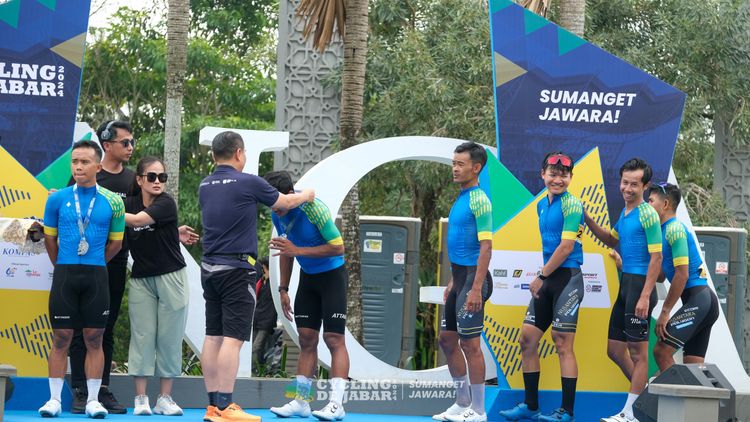 Race photo from Cycling de Jabar 2024
