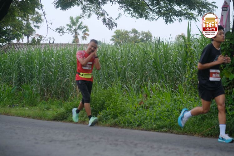 Race photo from Kediri Half Marathon 2025