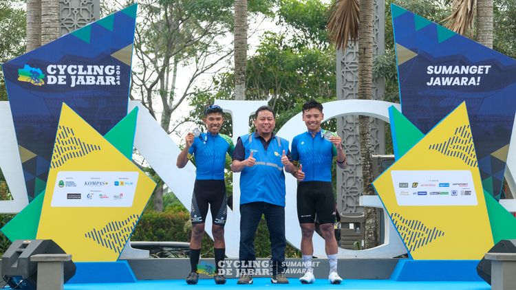 Race photo from Cycling de Jabar 2024