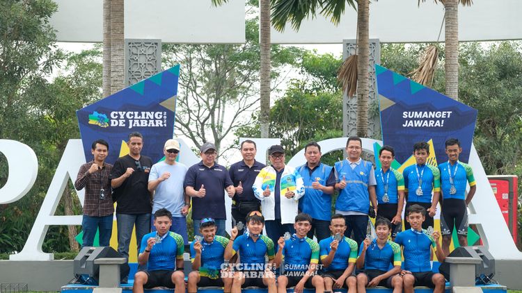 Race photo from Cycling de Jabar 2024