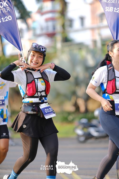 Race photo from Taman Budaya x BOGORUN 2025