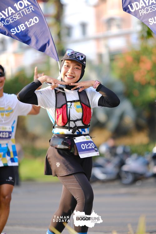 Race photo from Taman Budaya x BOGORUN 2025