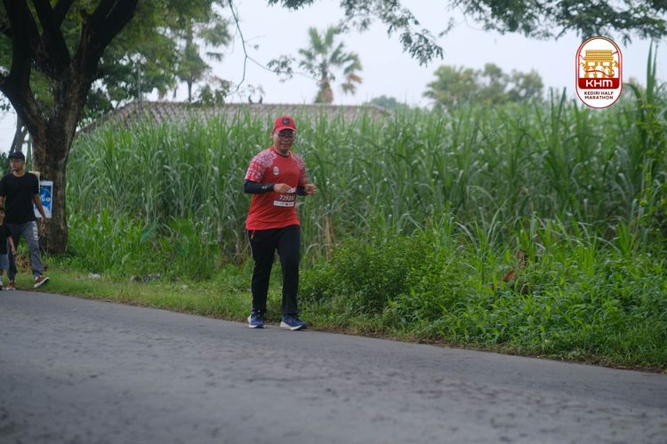 Race photo from Kediri Half Marathon 2025