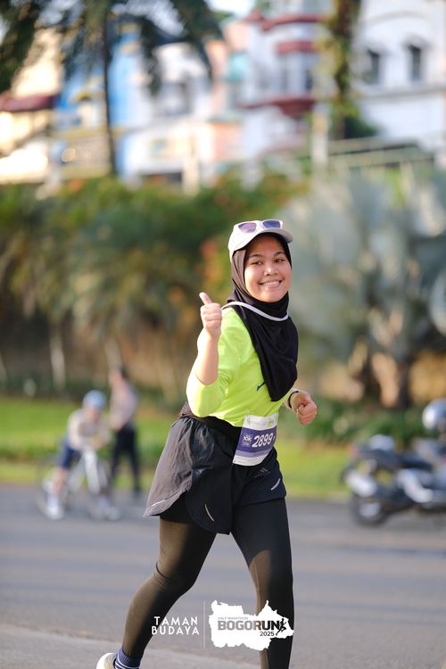 Race photo from Taman Budaya x BOGORUN 2025