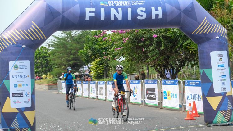 Race photo from Cycling de Jabar 2024