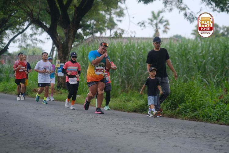 Race photo from Kediri Half Marathon 2025
