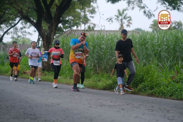 Race photo from Kediri Half Marathon 2025