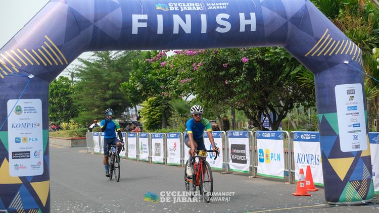 Race photo from Cycling de Jabar 2024