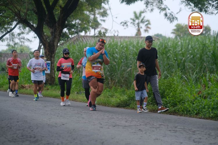Race photo from Kediri Half Marathon 2025