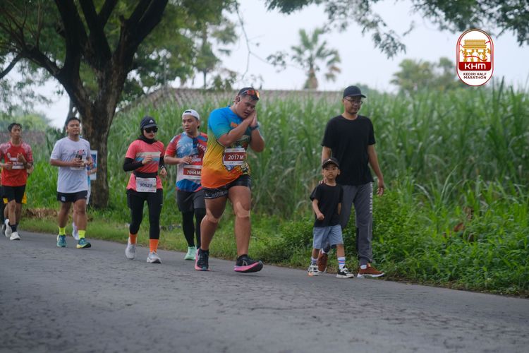 Race photo from Kediri Half Marathon 2025
