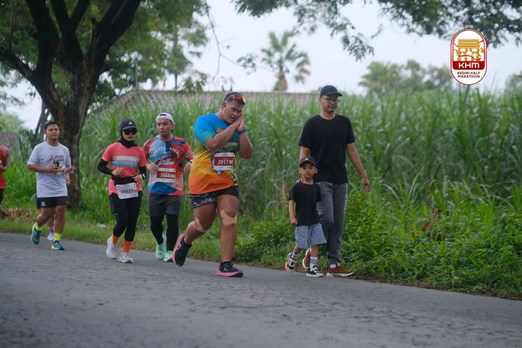 Race photo from Kediri Half Marathon 2025