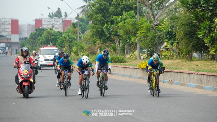 Race photo from Cycling de Jabar 2024