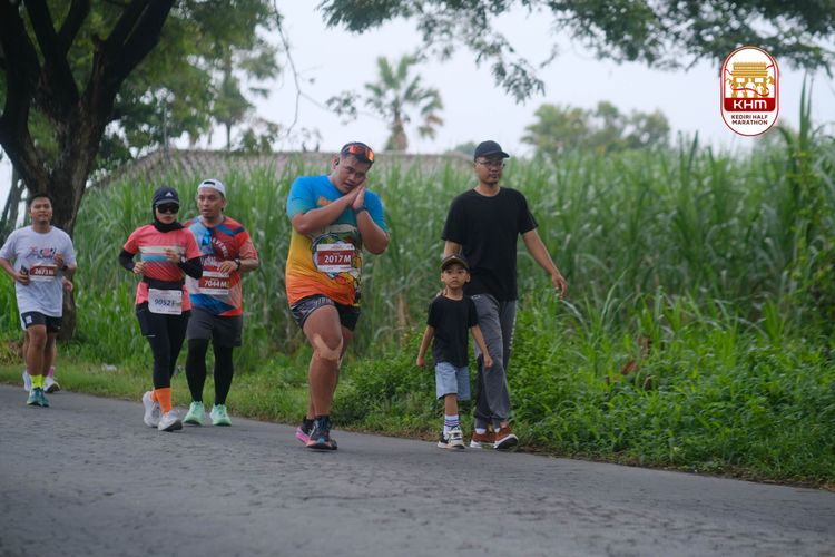 Race photo from Kediri Half Marathon 2025