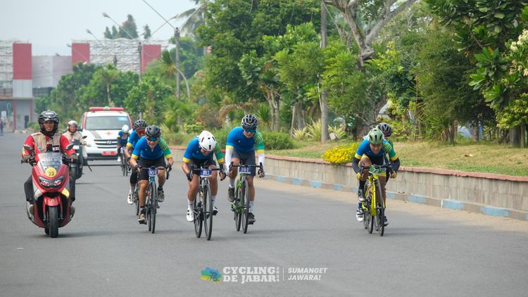 Race photo from Cycling de Jabar 2024