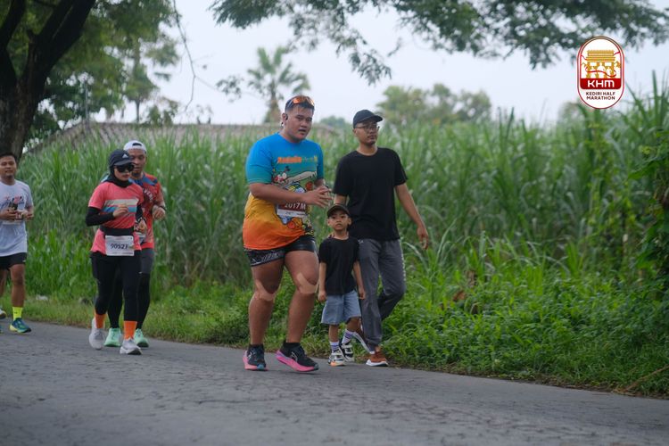 Race photo from Kediri Half Marathon 2025
