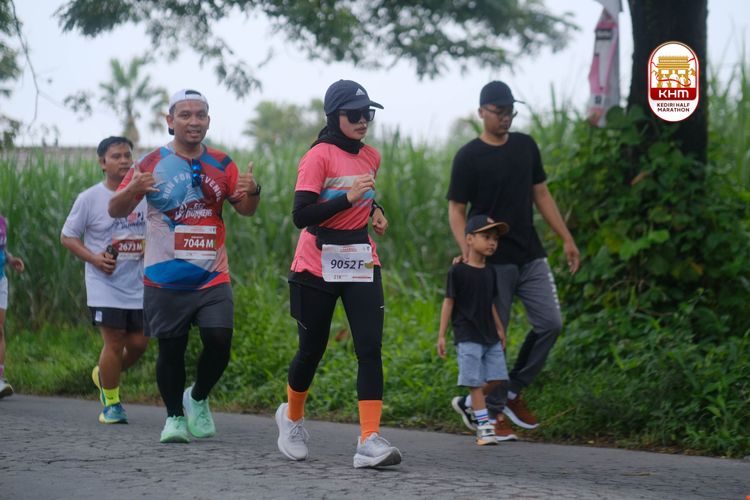 Race photo from Kediri Half Marathon 2025
