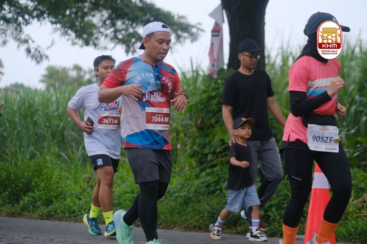 Race photo from Kediri Half Marathon 2025