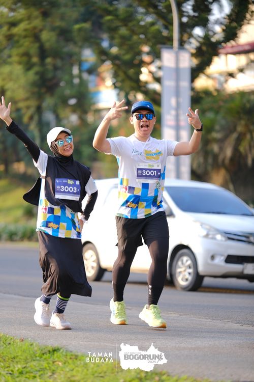 Race photo from Taman Budaya x BOGORUN 2025