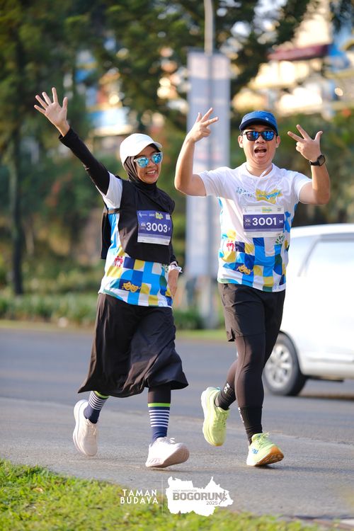 Race photo from Taman Budaya x BOGORUN 2025