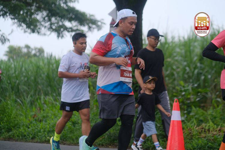 Race photo from Kediri Half Marathon 2025
