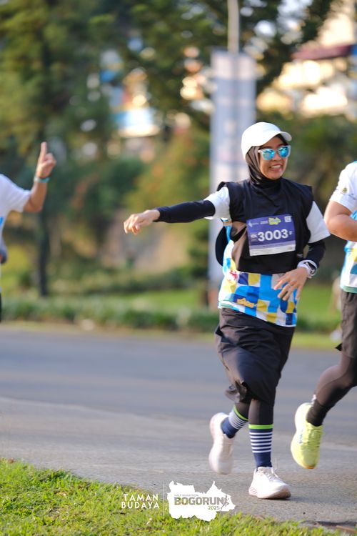 Race photo from Taman Budaya x BOGORUN 2025