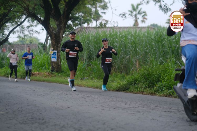 Race photo from Kediri Half Marathon 2025