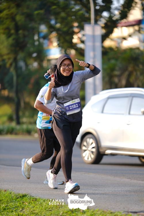 Race photo from Taman Budaya x BOGORUN 2025