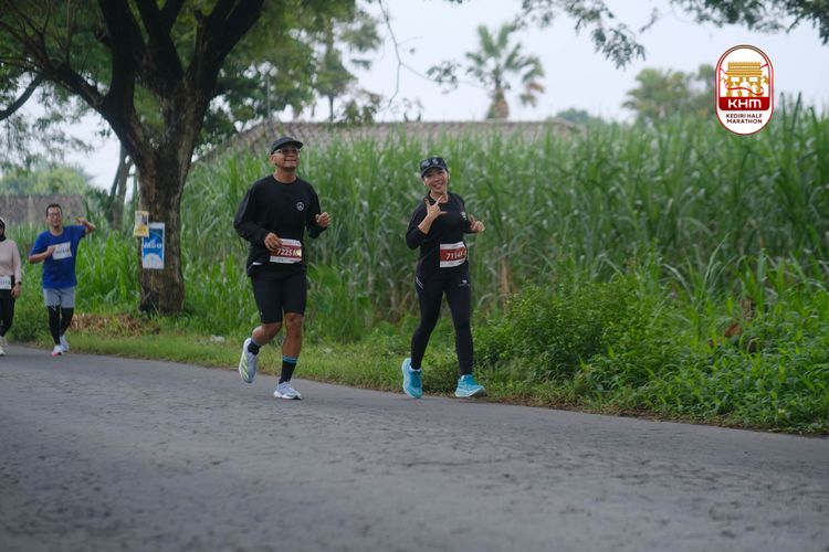 Race photo from Kediri Half Marathon 2025