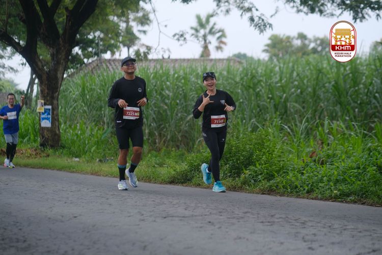 Race photo from Kediri Half Marathon 2025