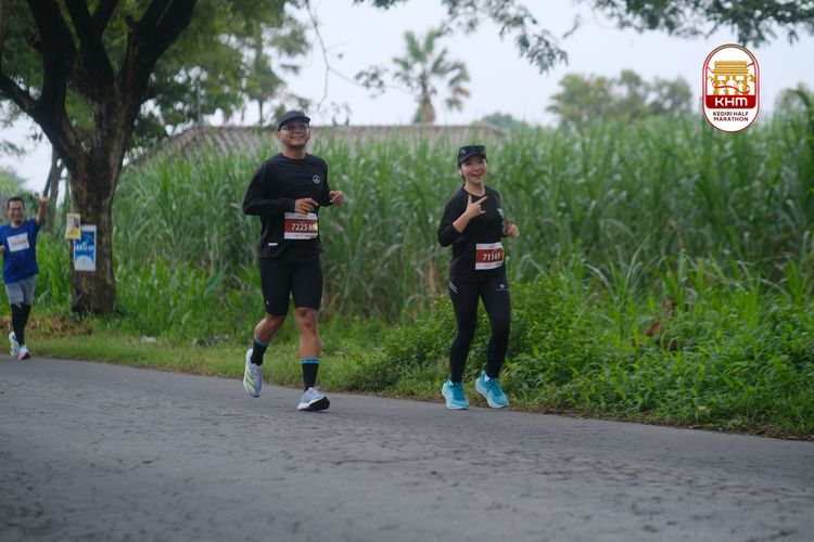Race photo from Kediri Half Marathon 2025