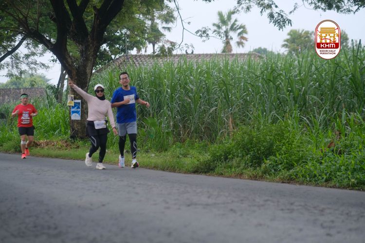 Race photo from Kediri Half Marathon 2025