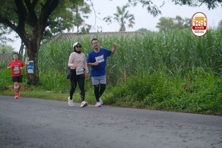 Race photo from Kediri Half Marathon 2025