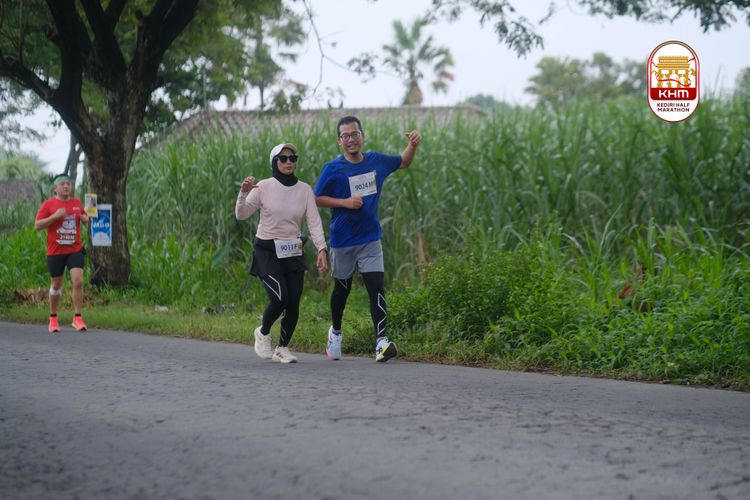 Race photo from Kediri Half Marathon 2025