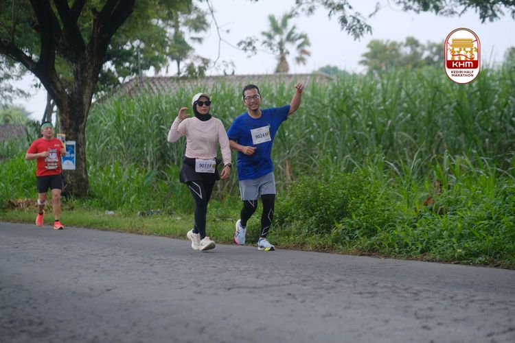 Race photo from Kediri Half Marathon 2025