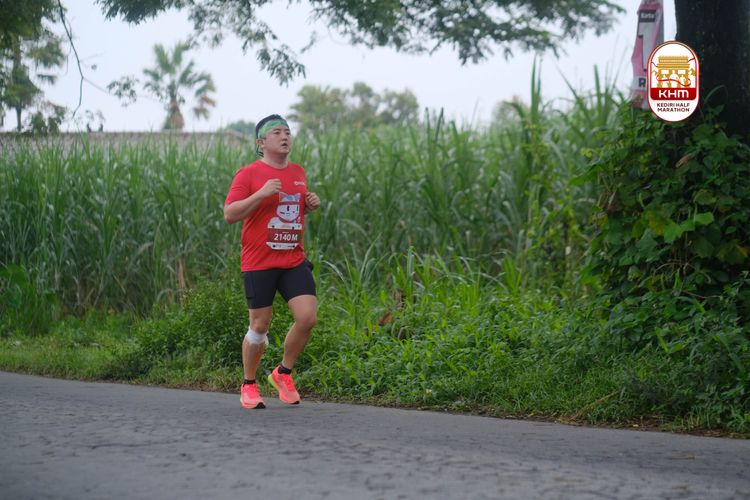 Race photo from Kediri Half Marathon 2025