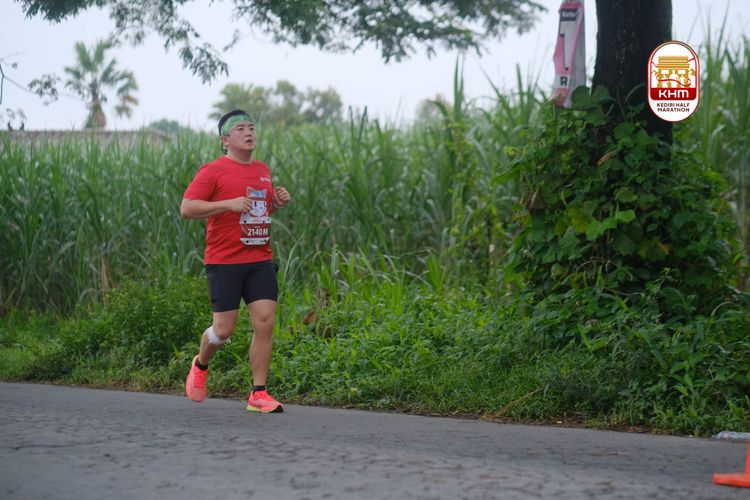 Race photo from Kediri Half Marathon 2025