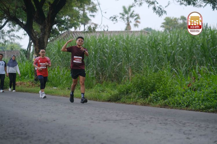 Race photo from Kediri Half Marathon 2025